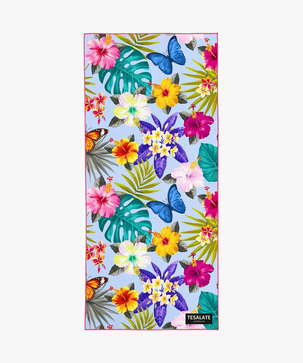 Tesalate In Bloom Workout Towel