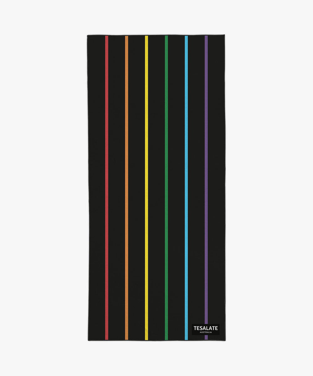 Tesalate Rainbow Road Workout Towel