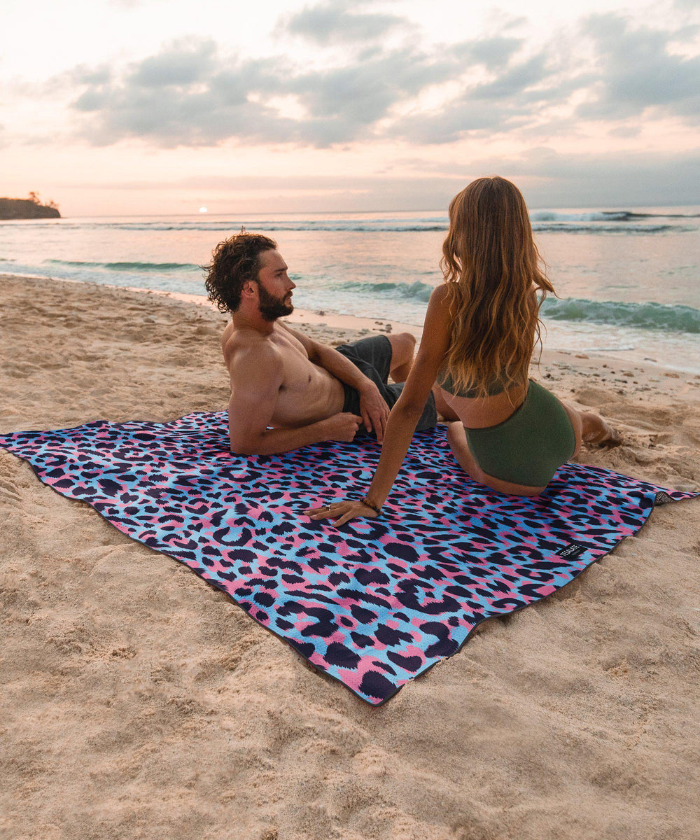 Wild Ones - Pink/Blue - Towel for Two-Beach-Towel